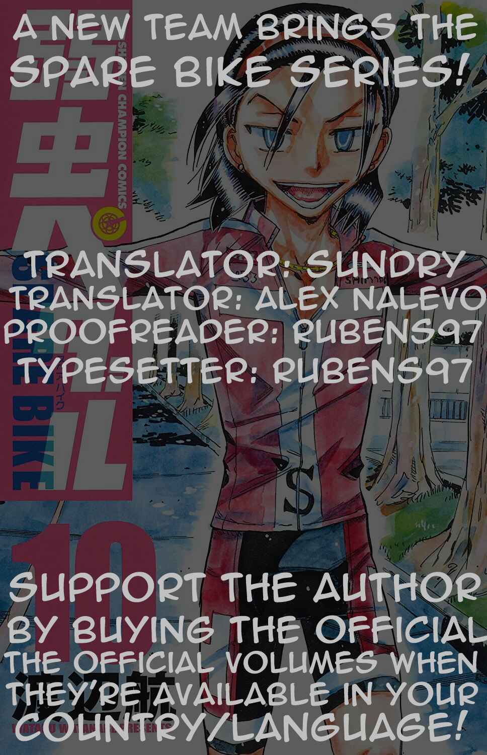 Yowamushi Pedal - Spare Bike Chapter 97 - Page 1