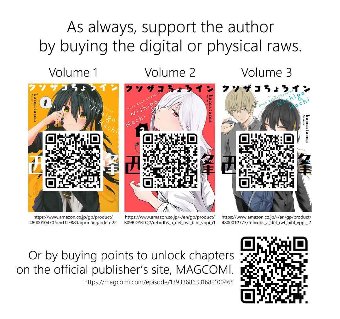 Kusozako Choroin Nishiga Hachi Chapter 6 - Page 11