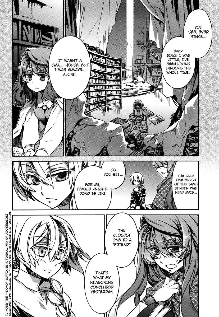 MAOYU : Archenemy and Hero “Become mine, Hero” “I refuse!” Chapter 8 - Page 4