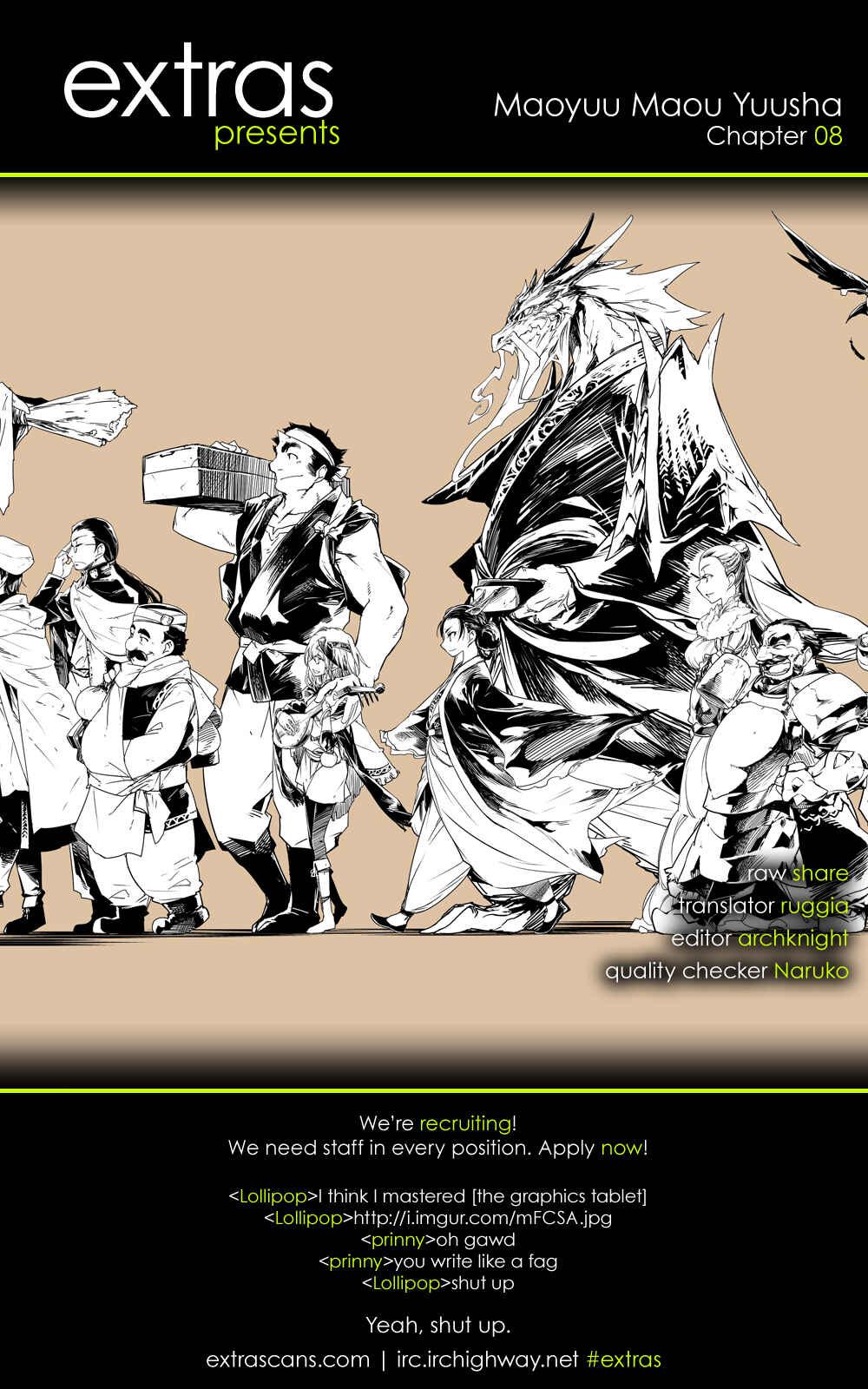 MAOYU : Archenemy and Hero “Become mine, Hero” “I refuse!” Chapter 8 - Page 47
