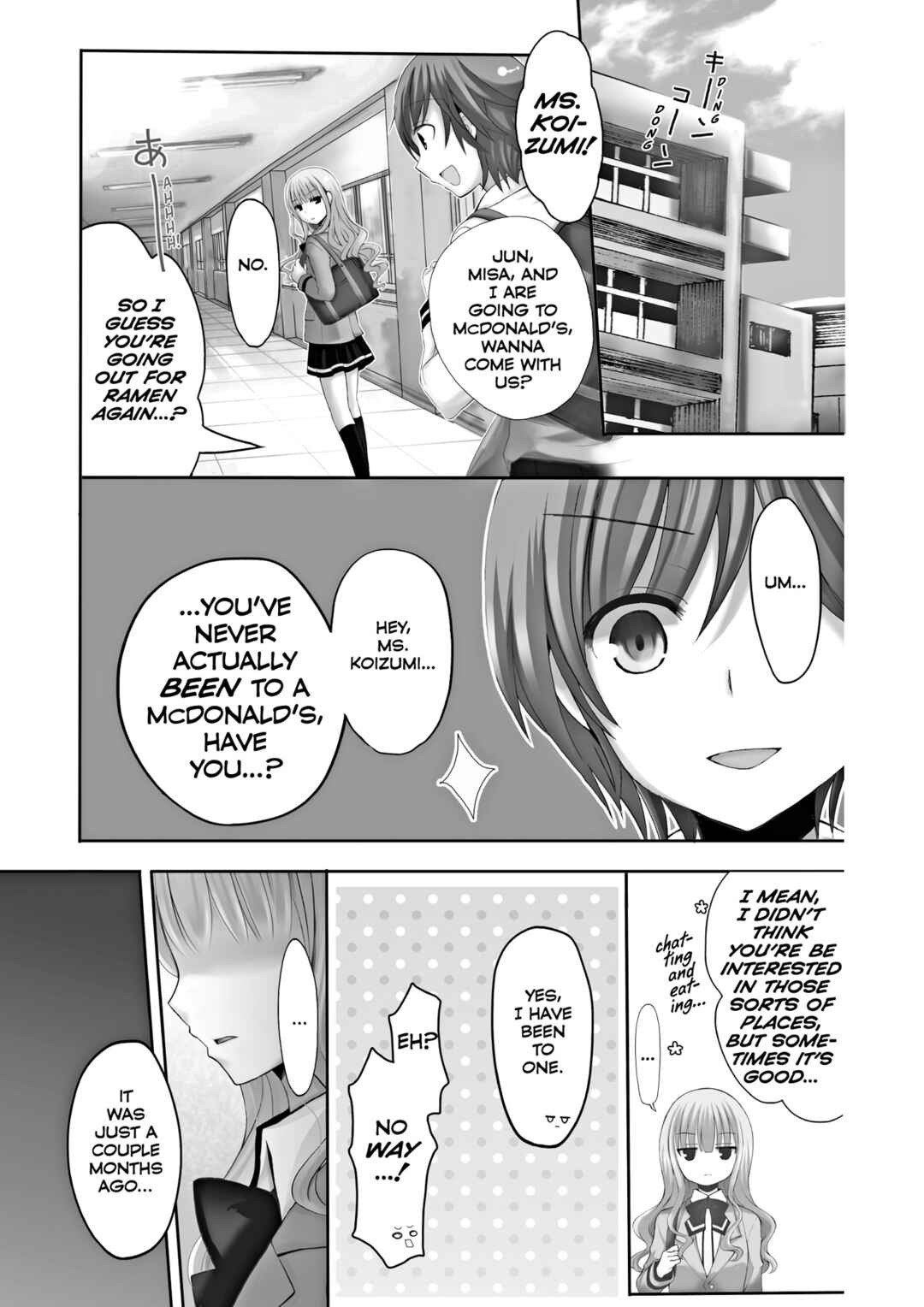 Ramen Daisuki Koizumi-san Chapter 4 - Page 1