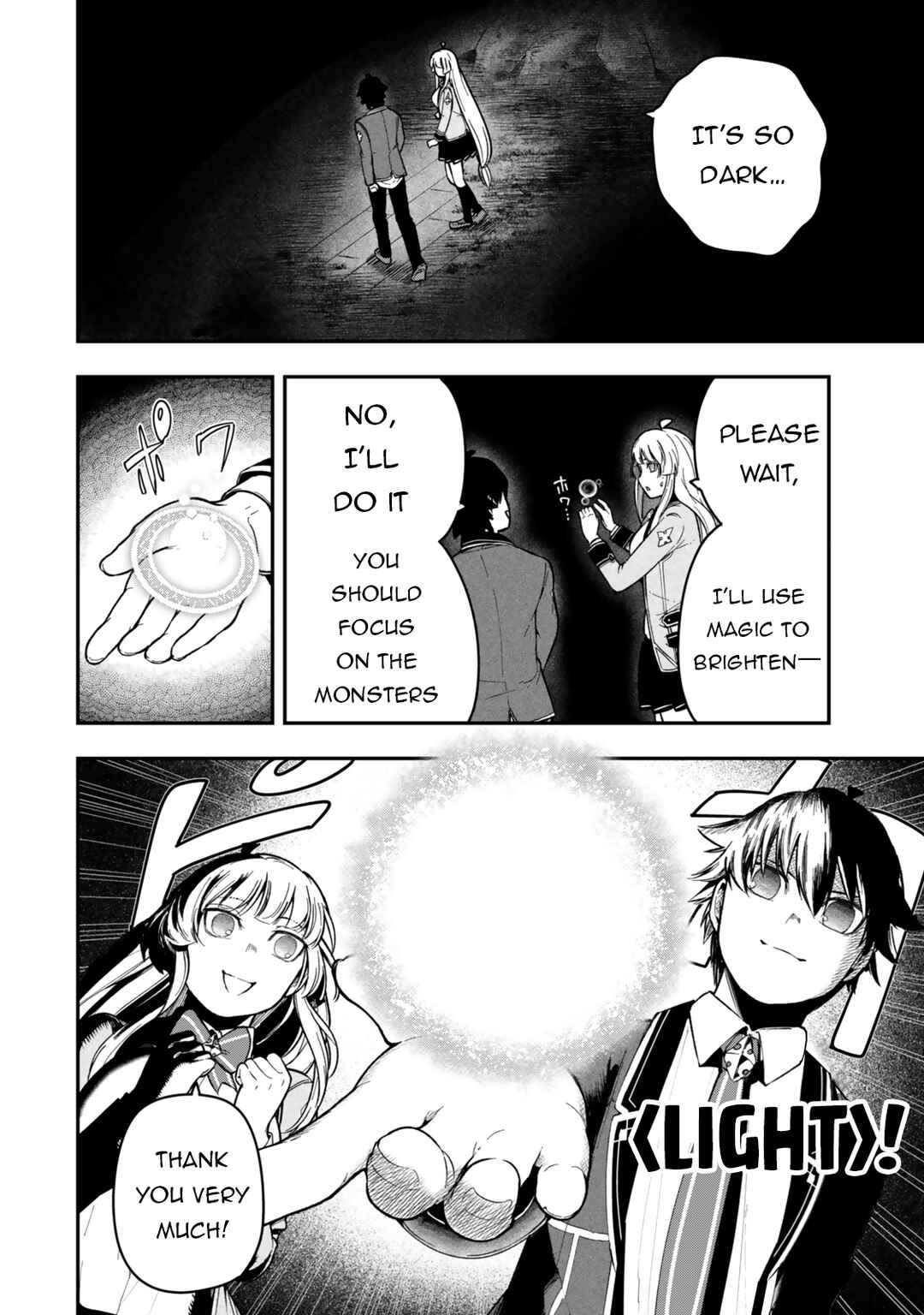 Gomi Ika da to Tsuihou Sareta Shiyounin, Jitsu wa Zense Kenja desu ~Shijou Saikyou no Kenja, Sekai Saikouhou no Gakuen ni Kayou~ Chapter 7.3 - Page 13