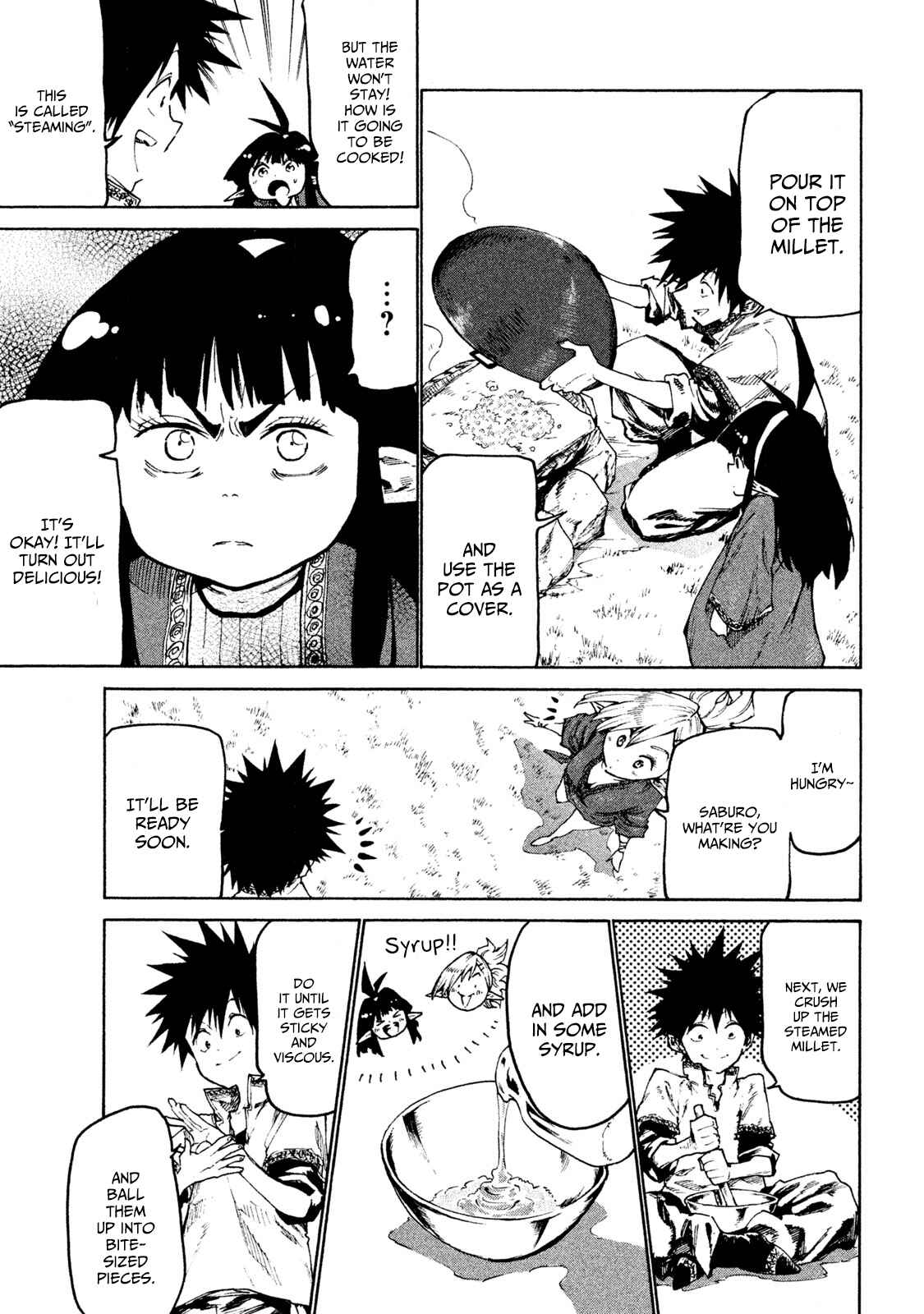 Mazumeshi Elf to Yuuboku gurashi Chapter 27 - Page 17