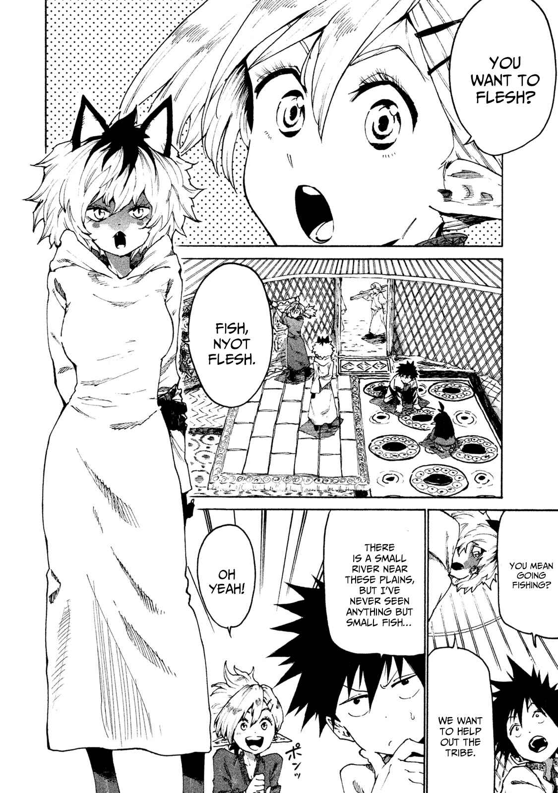 Mazumeshi Elf to Yuuboku gurashi Chapter 27 - Page 2