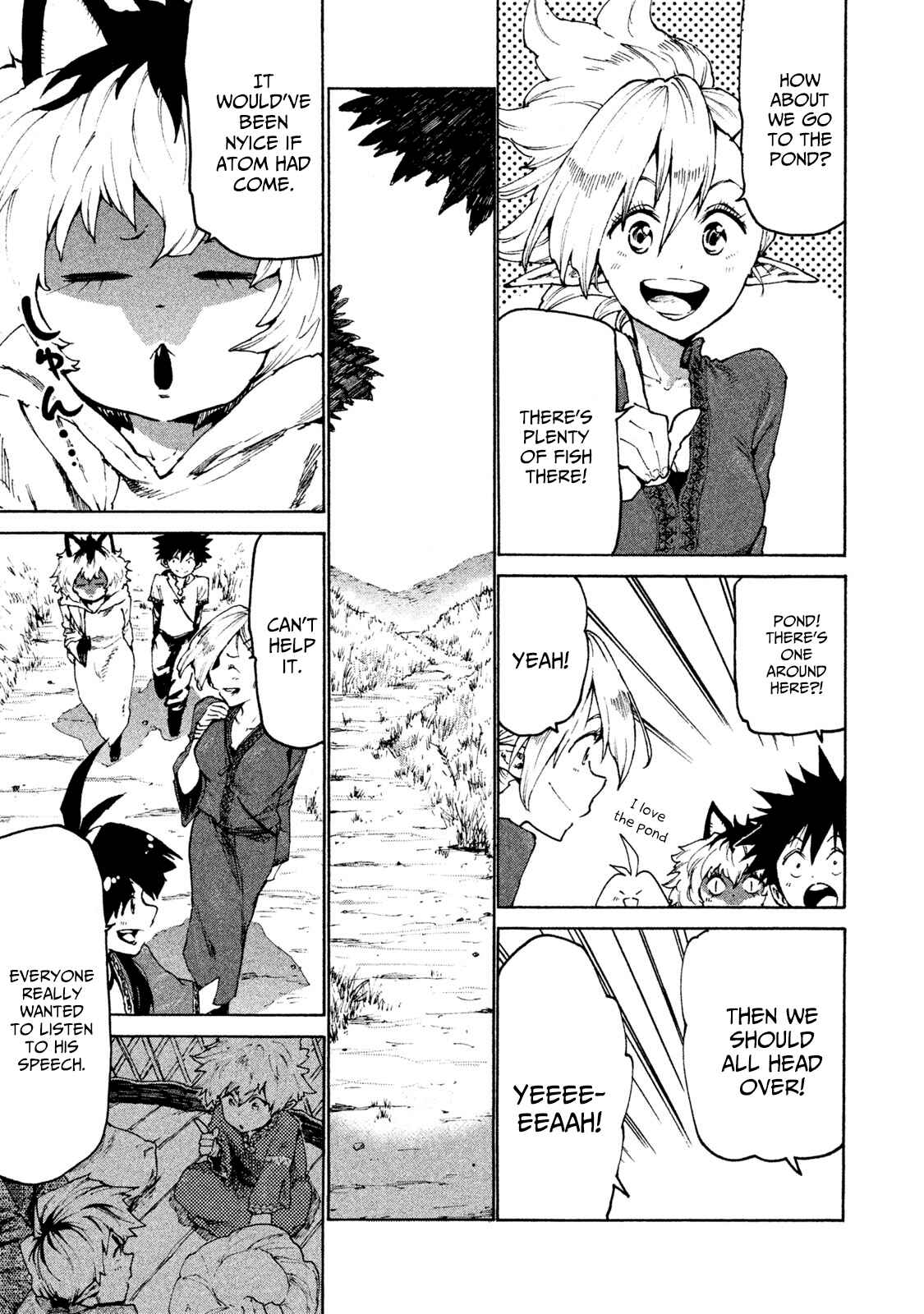 Mazumeshi Elf to Yuuboku gurashi Chapter 27 - Page 3