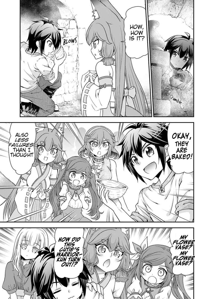 Tenohira Kaitaku Mura de Isekai Kenkokuki ~Fueteku Yome-tachi to Nonbiri Mujintou Life~ Chapter 18 - Page 25
