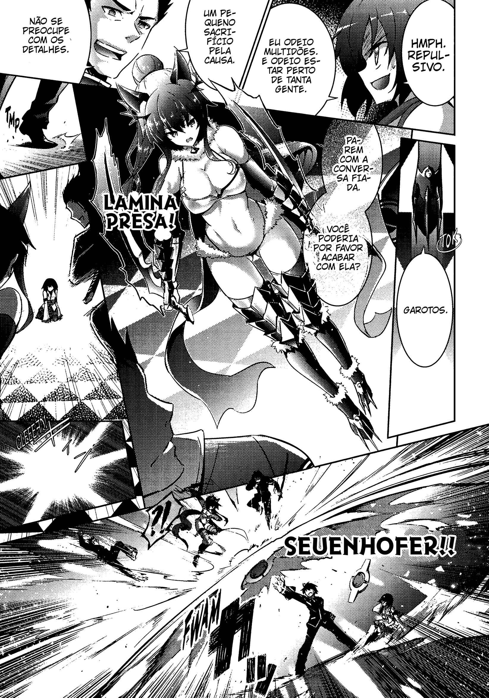 Magika no Kenshi to Shoukan Maou Chapter 54 - Page 19