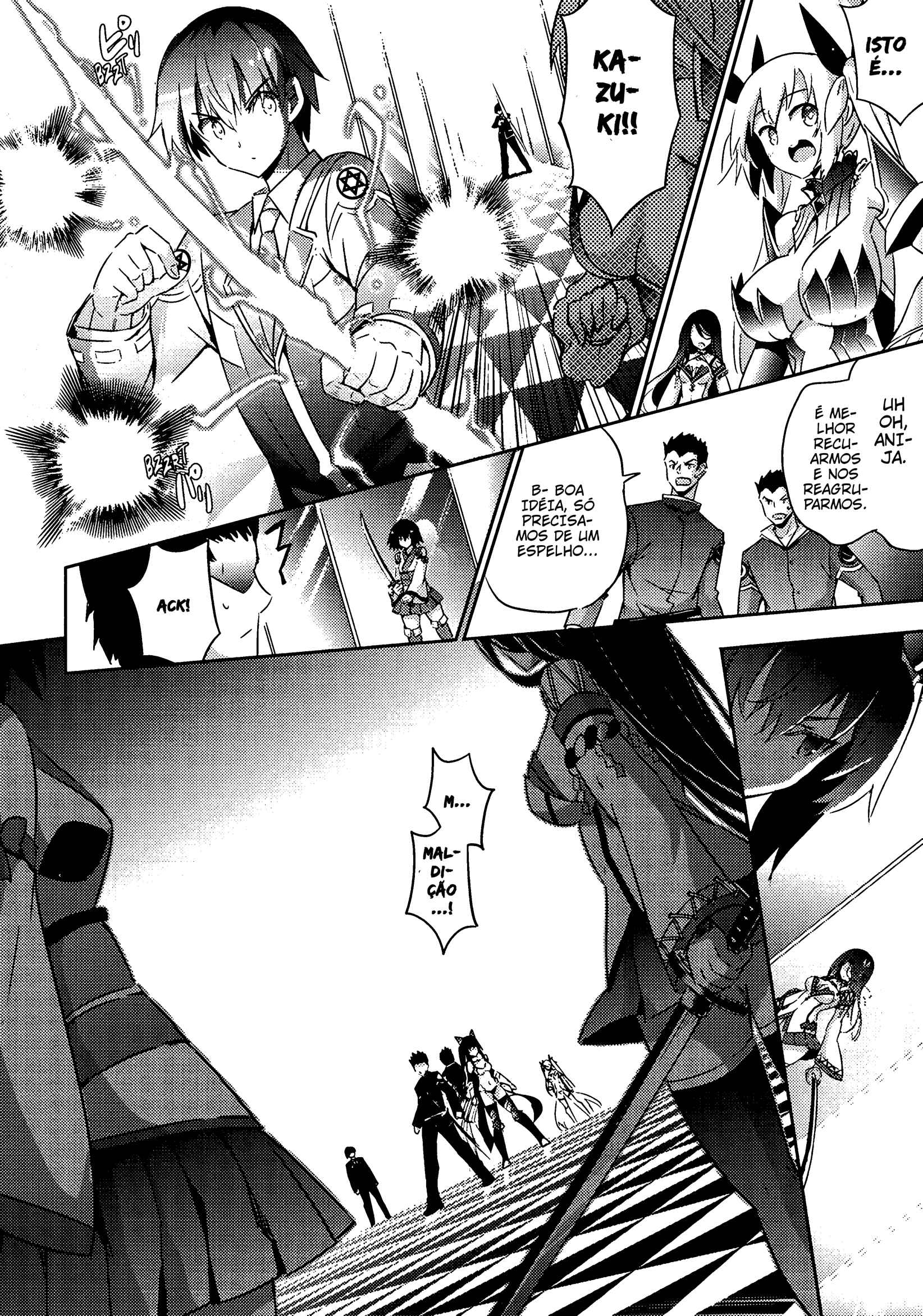 Magika no Kenshi to Shoukan Maou Chapter 54 - Page 24