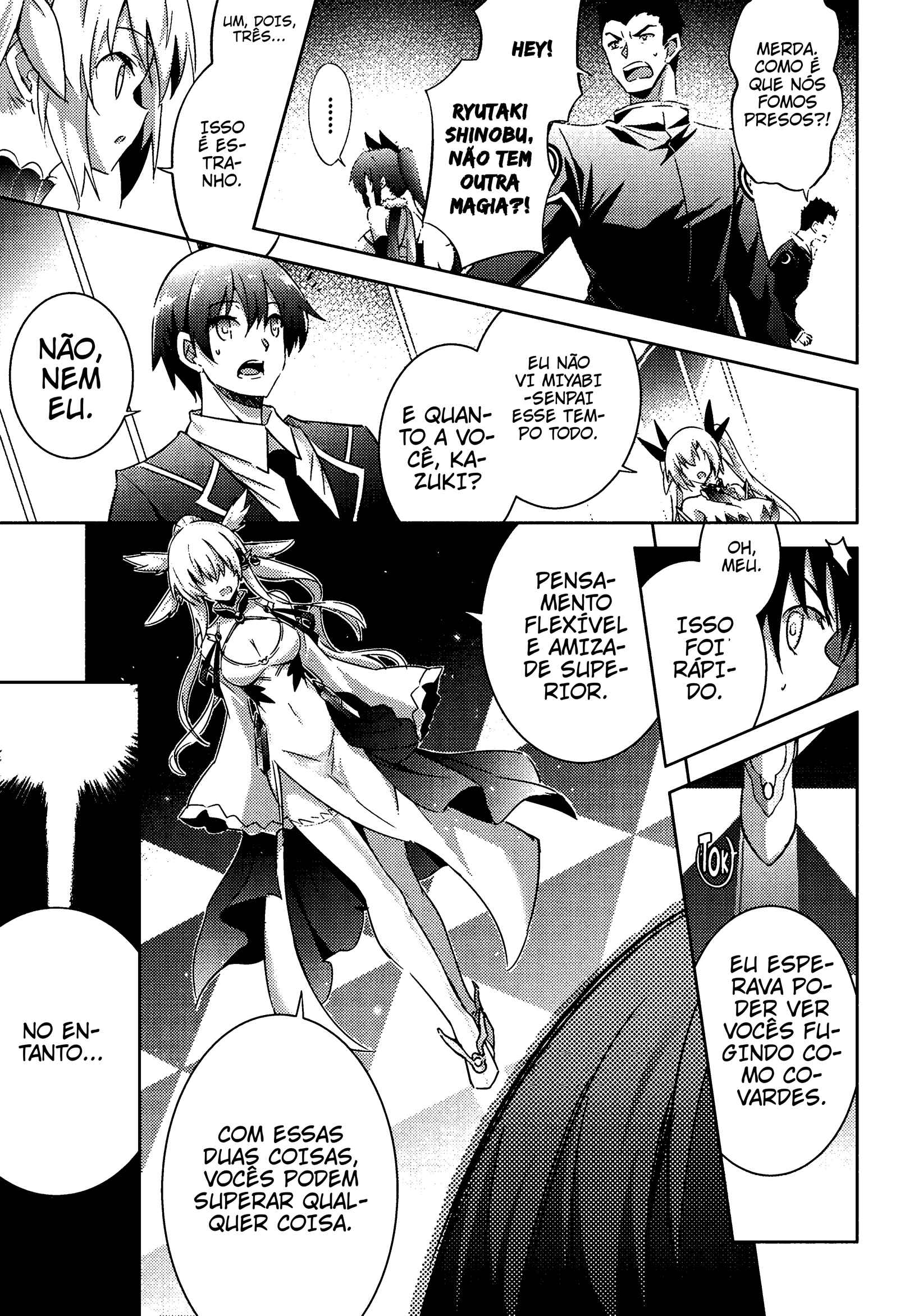 Magika no Kenshi to Shoukan Maou Chapter 54 - Page 25