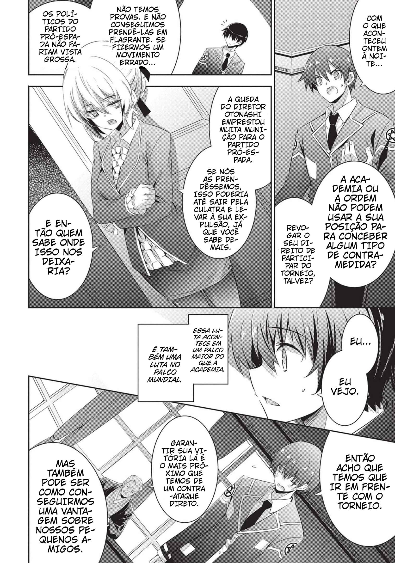 Magika no Kenshi to Shoukan Maou Chapter 54 - Page 6
