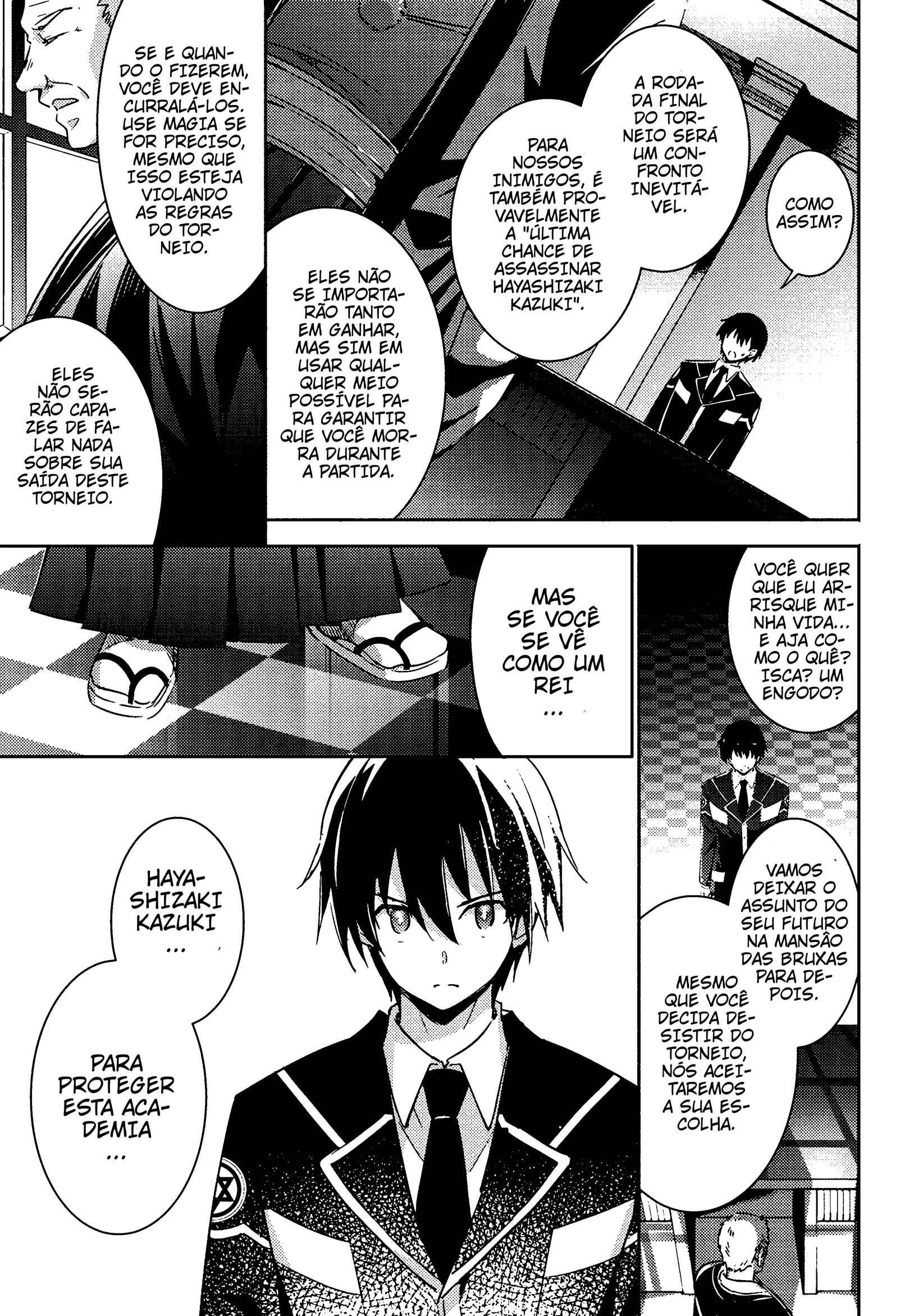 Magika no Kenshi to Shoukan Maou Chapter 54 - Page 7