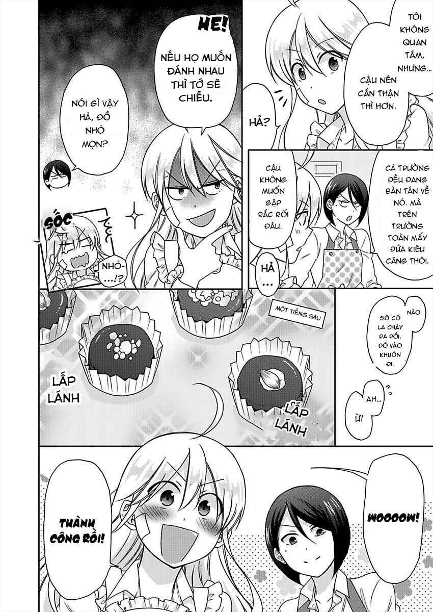 Nyotaika Yankee Gakuen ☆ Ore no Hajimete, Nerawaretemasu. Chapter 38 - Page 5