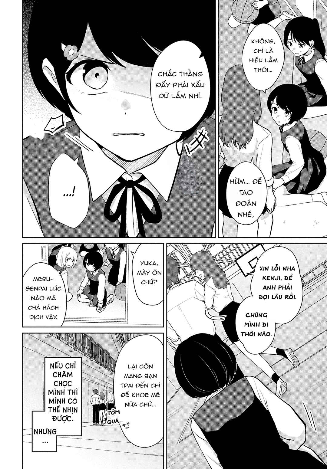 Danjo-hi 1:5 no Sekai demo Futsuu ni Ikirareru to Omotta? ~Gekiomoi Kanjou na Kanojo-tachi ga Mujikaku Danshi ni Honrou Saretara~ Chapter 8 - Page 9