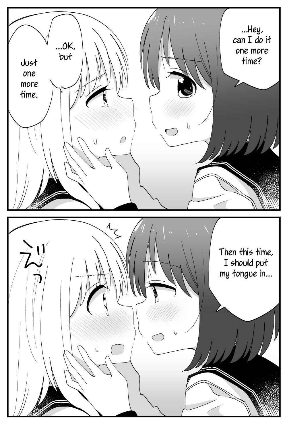 Hajimete Kisu Shita Toki no Onnanoko Futari no Hannou. Chapter ? - Page 3