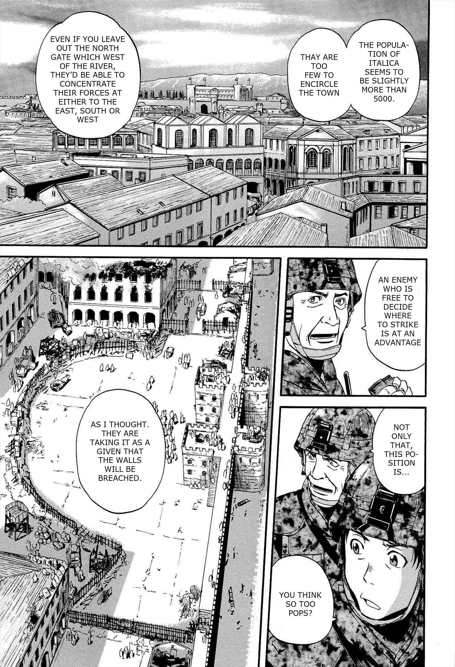GATE - Jieitai Kanochi nite, Kaku Tatakaeri Chapter 10 - Page 13