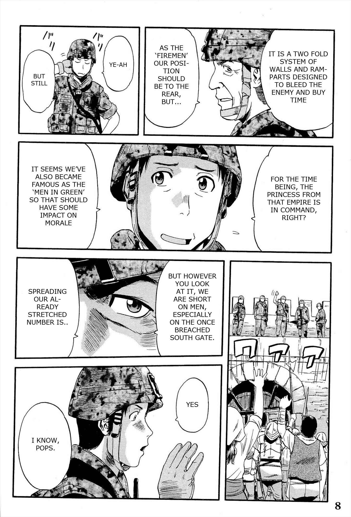 GATE - Jieitai Kanochi nite, Kaku Tatakaeri Chapter 10 - Page 14