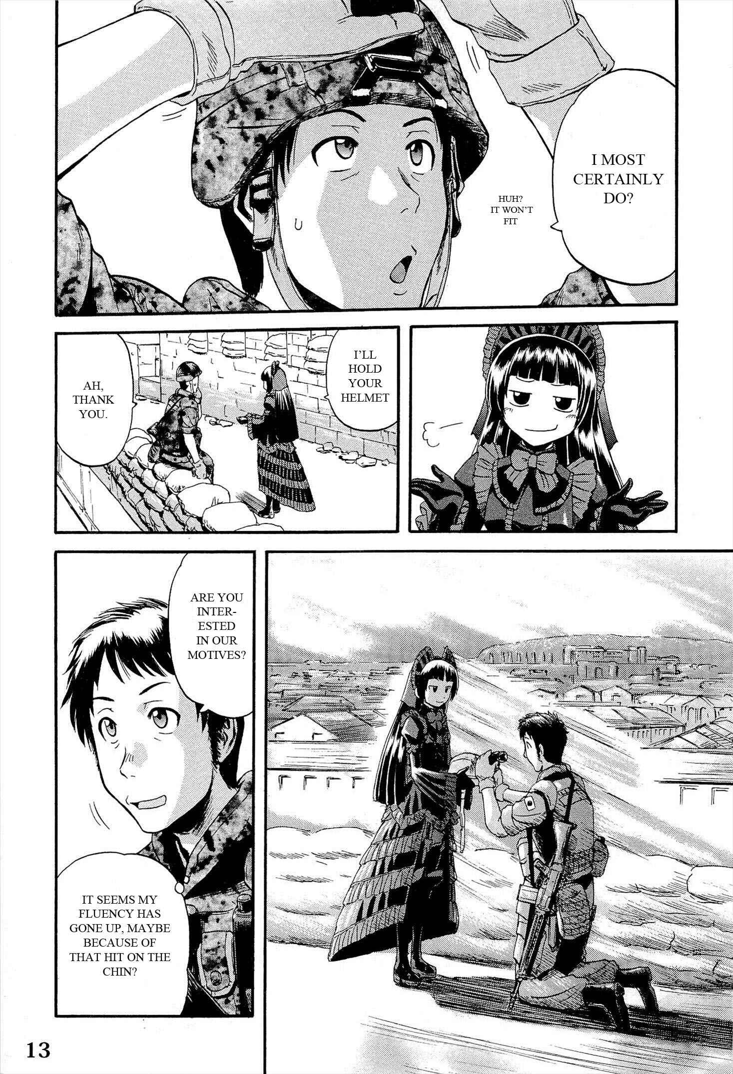 GATE - Jieitai Kanochi nite, Kaku Tatakaeri Chapter 10 - Page 19