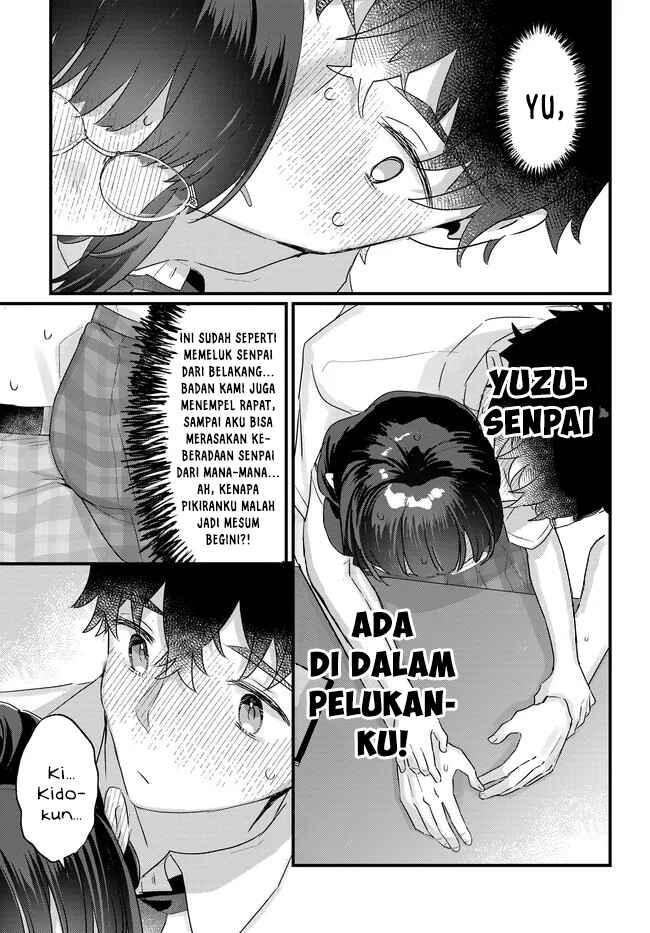 Chiisakute Kawaii Bungeibu no Chiteki na Senpai o, Hiza no Ue ni Nosetara Mainichi Suwattekuru you ni natta Chapter 3.1 - Page 11