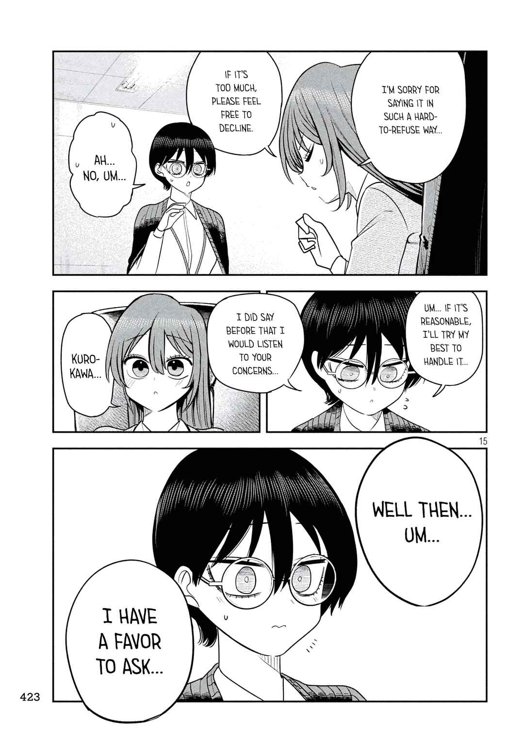 Shachou to Sake to Hoshi Chapter 36 - Page 15