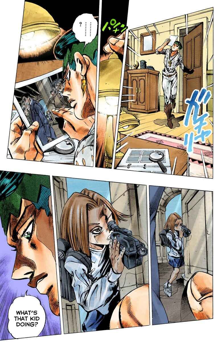 JoJo no Kimyou na Bouken: Part 4 - Diamond wa Kudakenai Color-ban Chapter 147 - Page 5