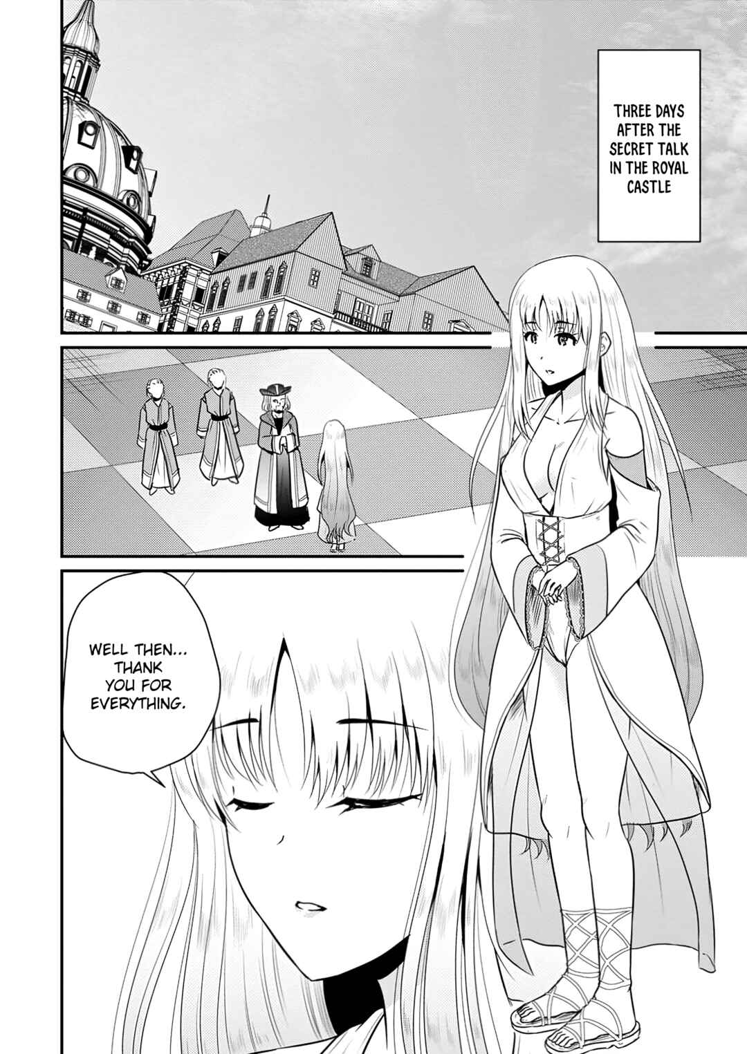 Ossan Teihen Chiyushi to Manamusume no Henkyou Life ~Chuunen Otoko ga Kaifuku Skill ni Kakusei Shite, Eiyuu e Nariagaru~ Chapter 54 - Page 1