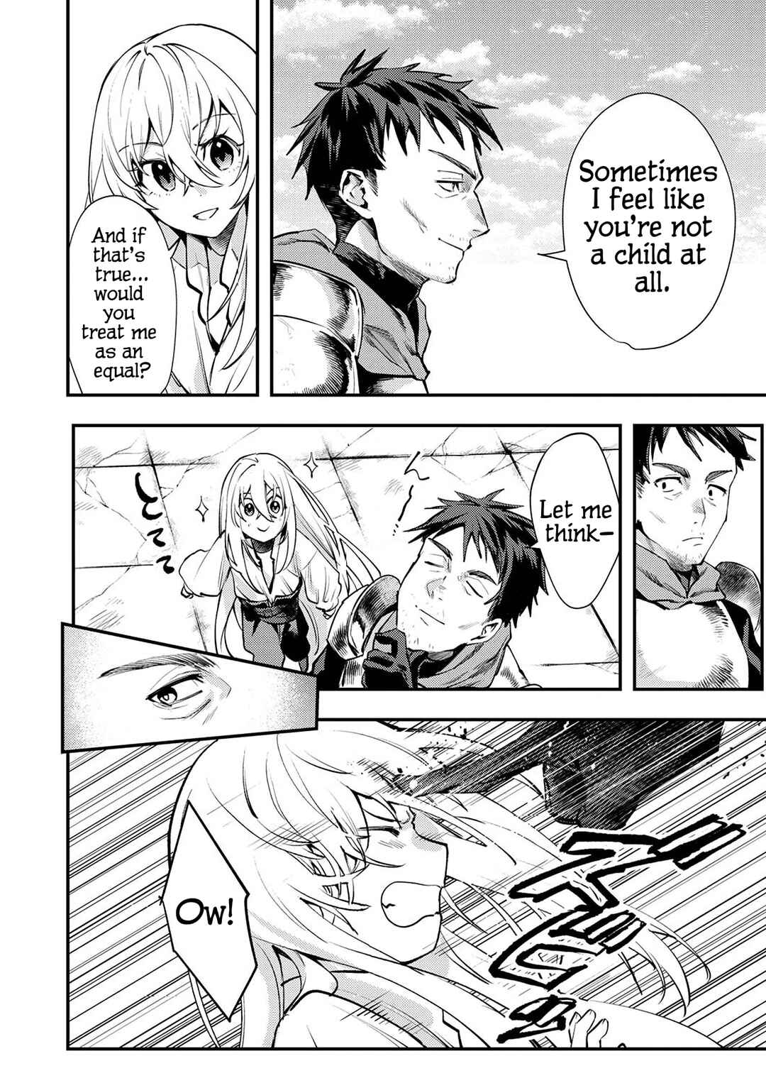 Shura Youjo no Eiyuutan ~Hanpa-sha to Iwa Reta Youhei, Youjo ni Tensei Shite Nariagaru~ Chapter 3 - Page 10