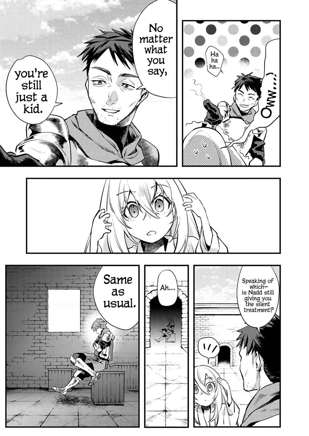 Shura Youjo no Eiyuutan ~Hanpa-sha to Iwa Reta Youhei, Youjo ni Tensei Shite Nariagaru~ Chapter 3 - Page 11