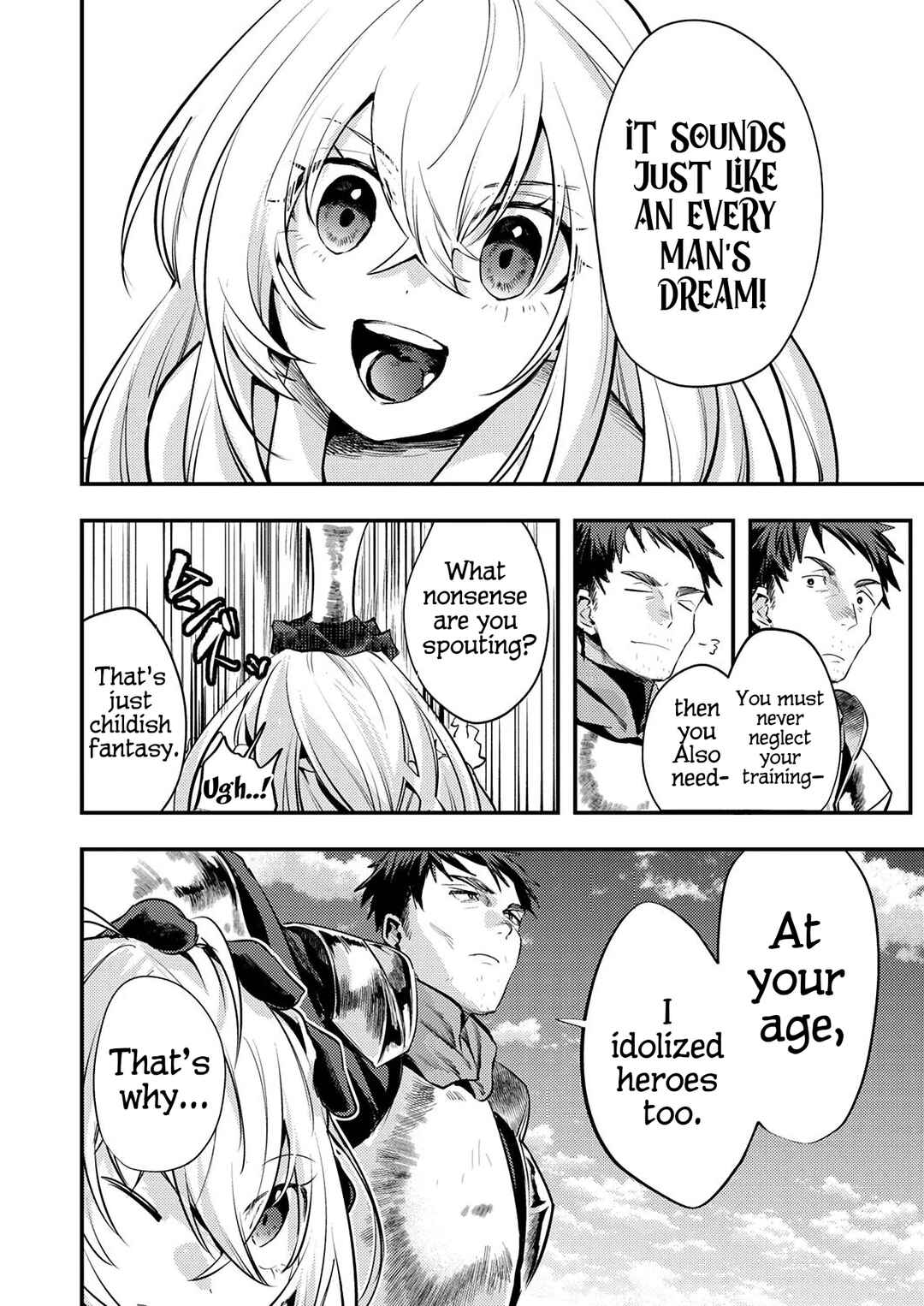 Shura Youjo no Eiyuutan ~Hanpa-sha to Iwa Reta Youhei, Youjo ni Tensei Shite Nariagaru~ Chapter 3 - Page 18