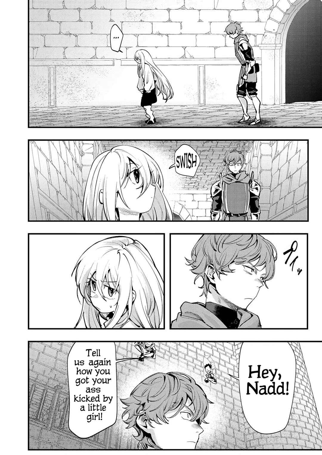 Shura Youjo no Eiyuutan ~Hanpa-sha to Iwa Reta Youhei, Youjo ni Tensei Shite Nariagaru~ Chapter 3 - Page 4
