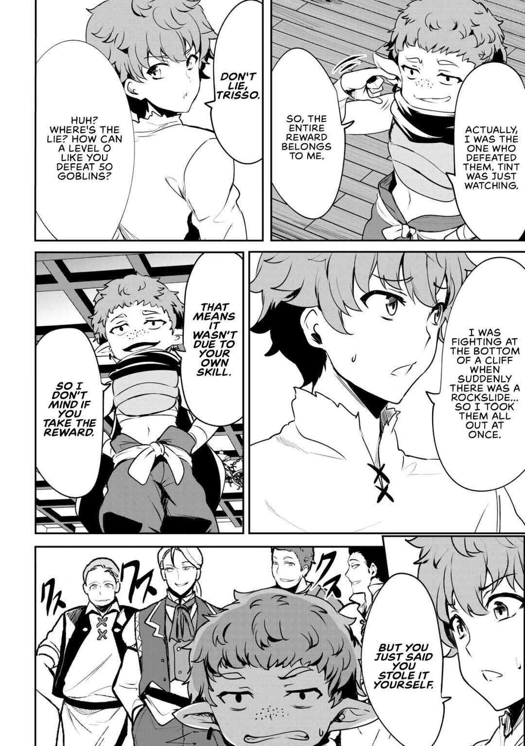 Dore dake Doryoku Shite mo Mannen Level 0 no Ore wa Tsuihou Sareta ~Shin no Teki to Yobareta Shounen wa, Shachiku Megami to Deatte Saikyou no Chikara wo Te ni Ireru~ Chapter 5 - Page 16