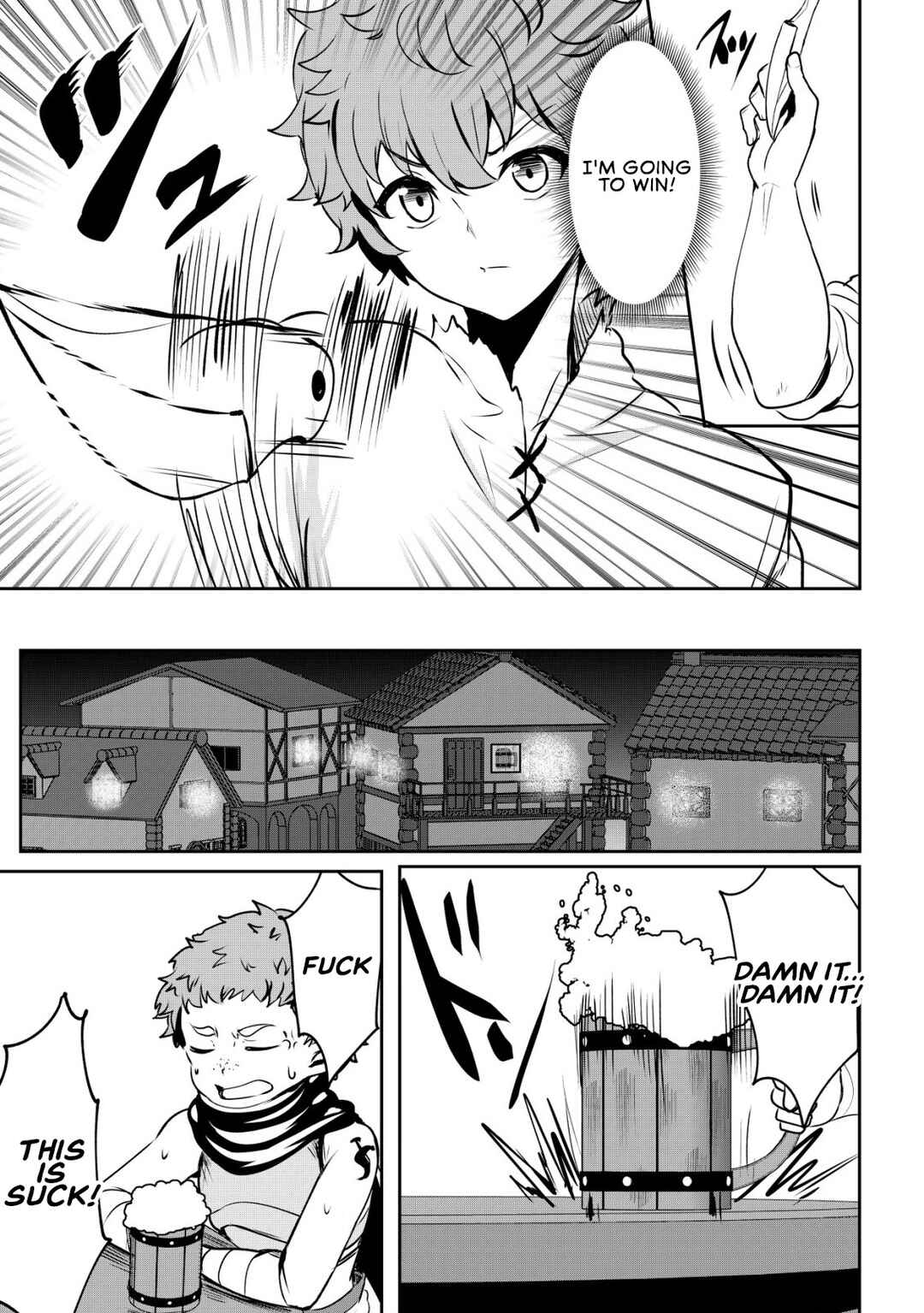 Dore dake Doryoku Shite mo Mannen Level 0 no Ore wa Tsuihou Sareta ~Shin no Teki to Yobareta Shounen wa, Shachiku Megami to Deatte Saikyou no Chikara wo Te ni Ireru~ Chapter 5 - Page 21
