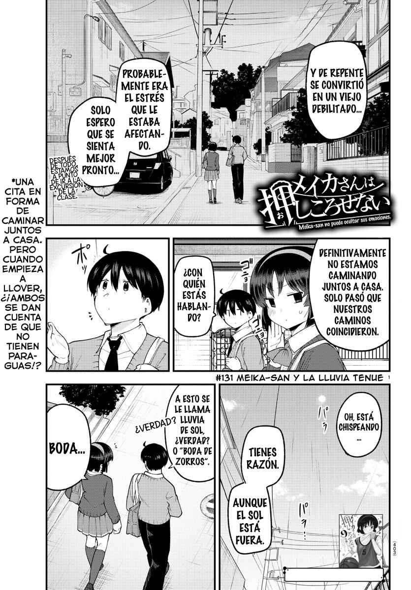 Meika-san wa Oshikorosenai Chapter 131 - Page 3