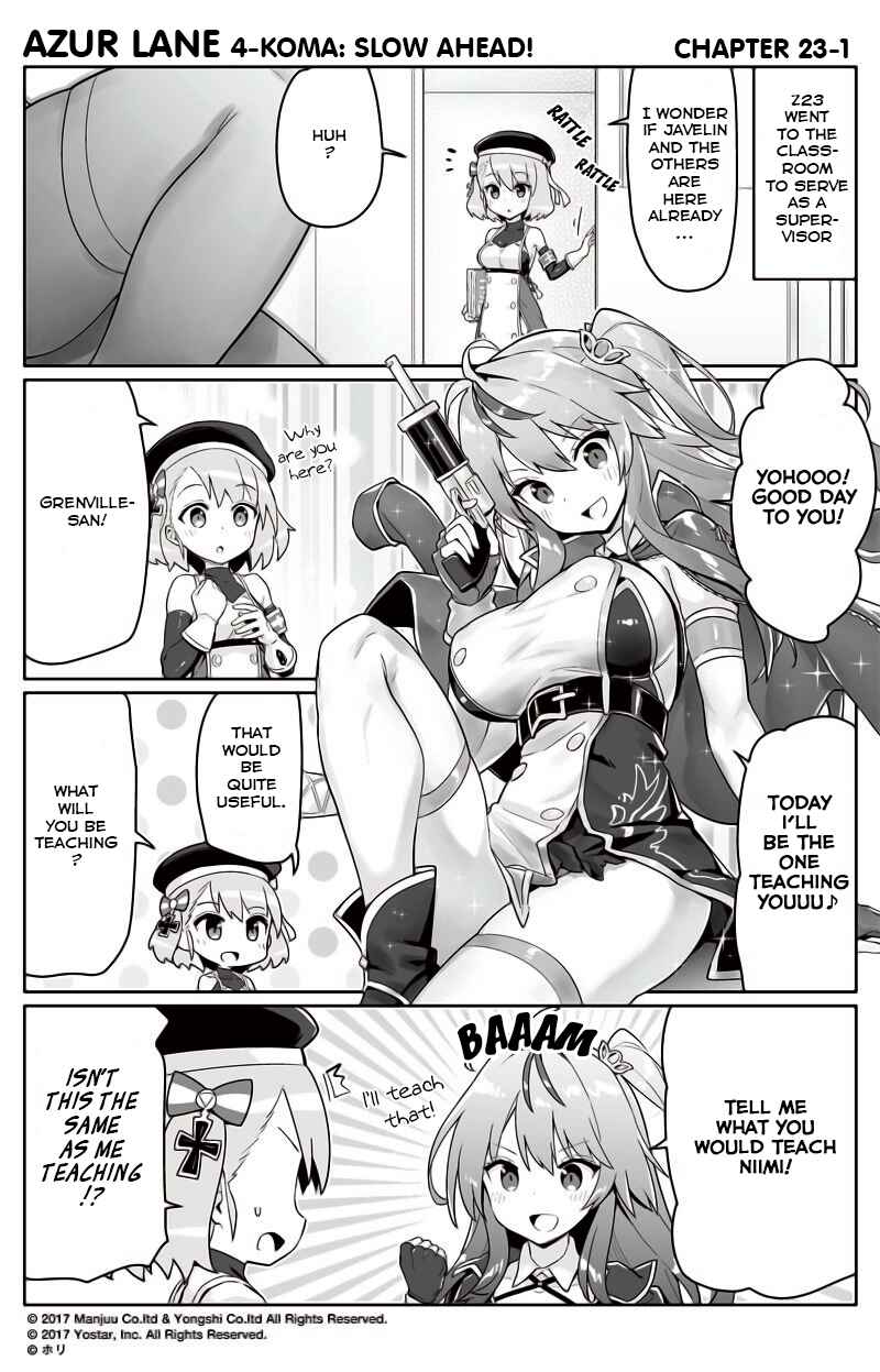 Azur Lane: Bisoku Zensin! Chapter 23 - Page 1