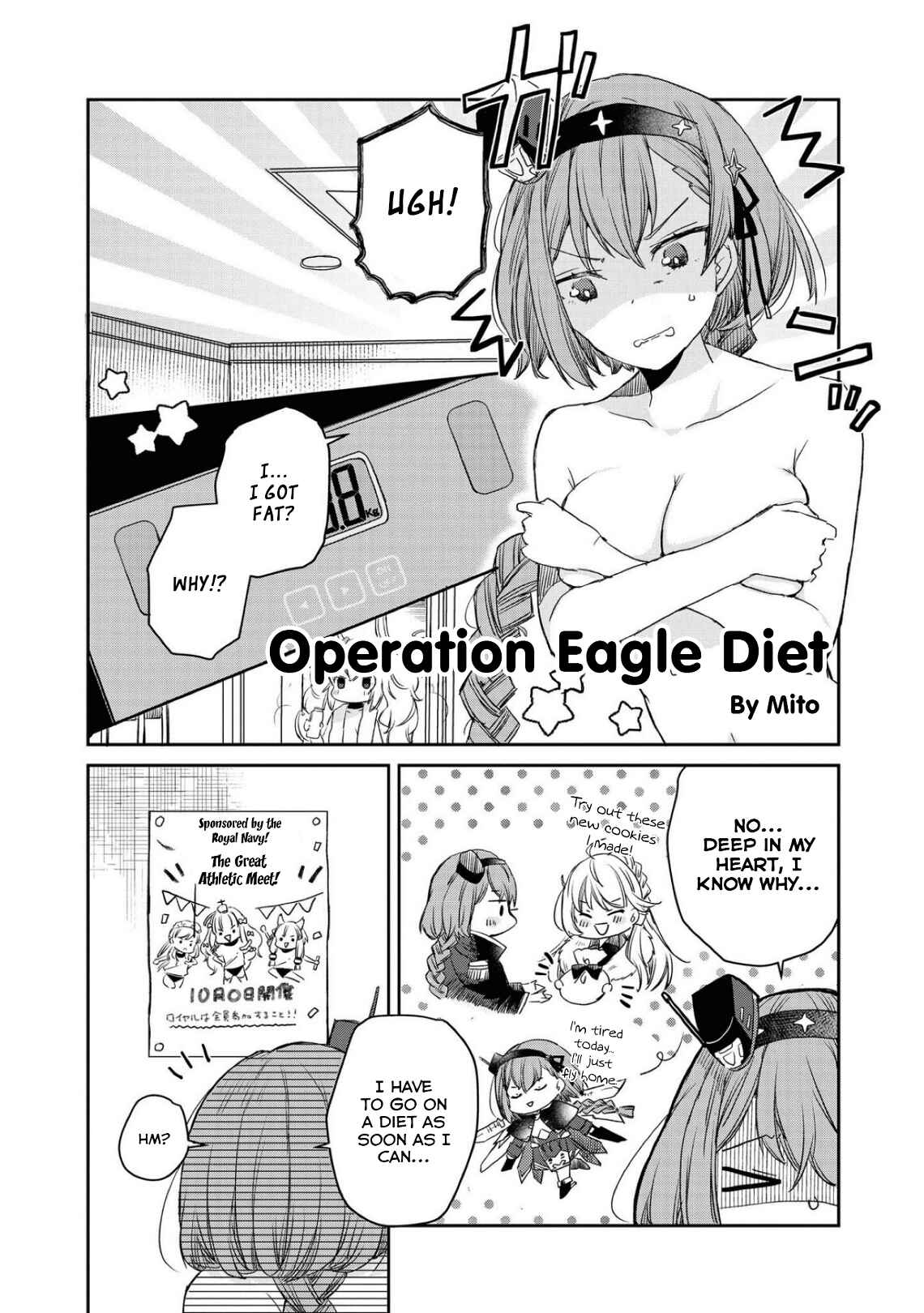 Azur Lane Comic Anthology Breaking!! Chapter 23 - Page 1