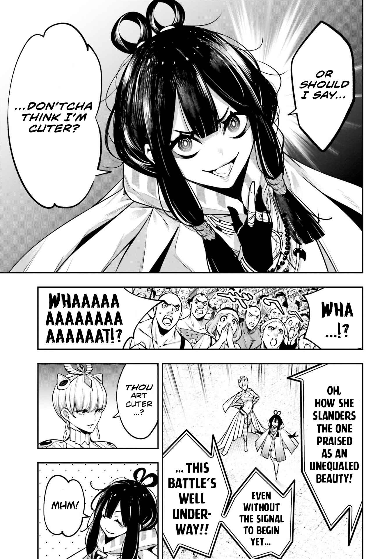 Majo Taisen - 32-nin no Isai no Majo wa Koroshiau Chapter 13 - Page 19