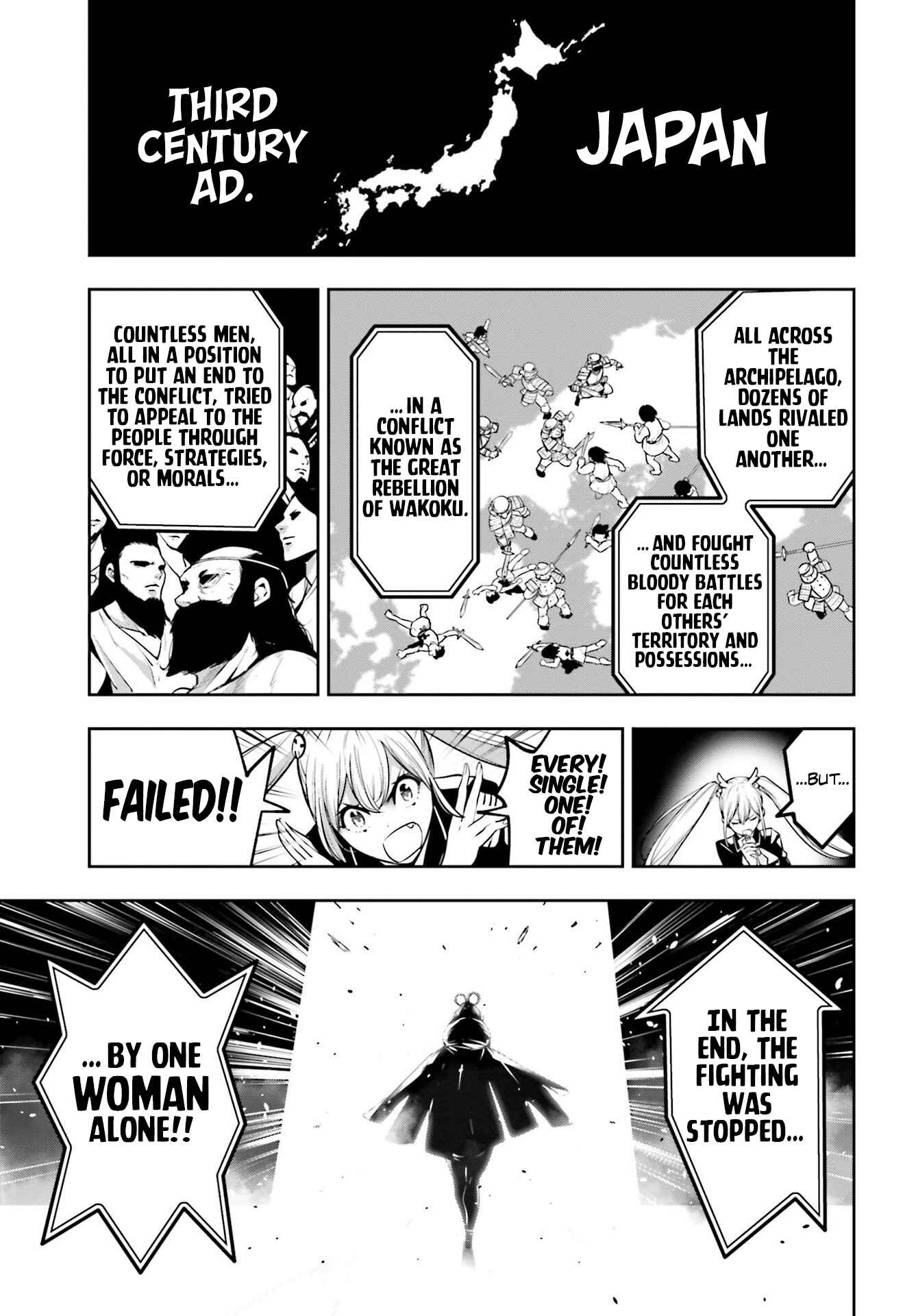 Majo Taisen - 32-nin no Isai no Majo wa Koroshiau Chapter 13 - Page 3