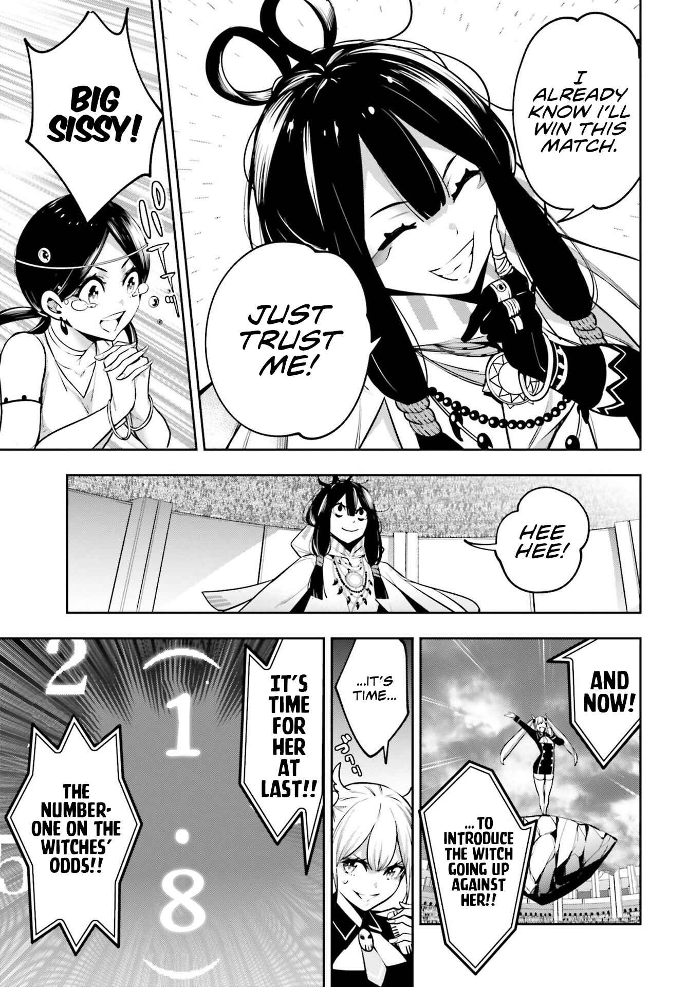 Majo Taisen - 32-nin no Isai no Majo wa Koroshiau Chapter 13 - Page 7