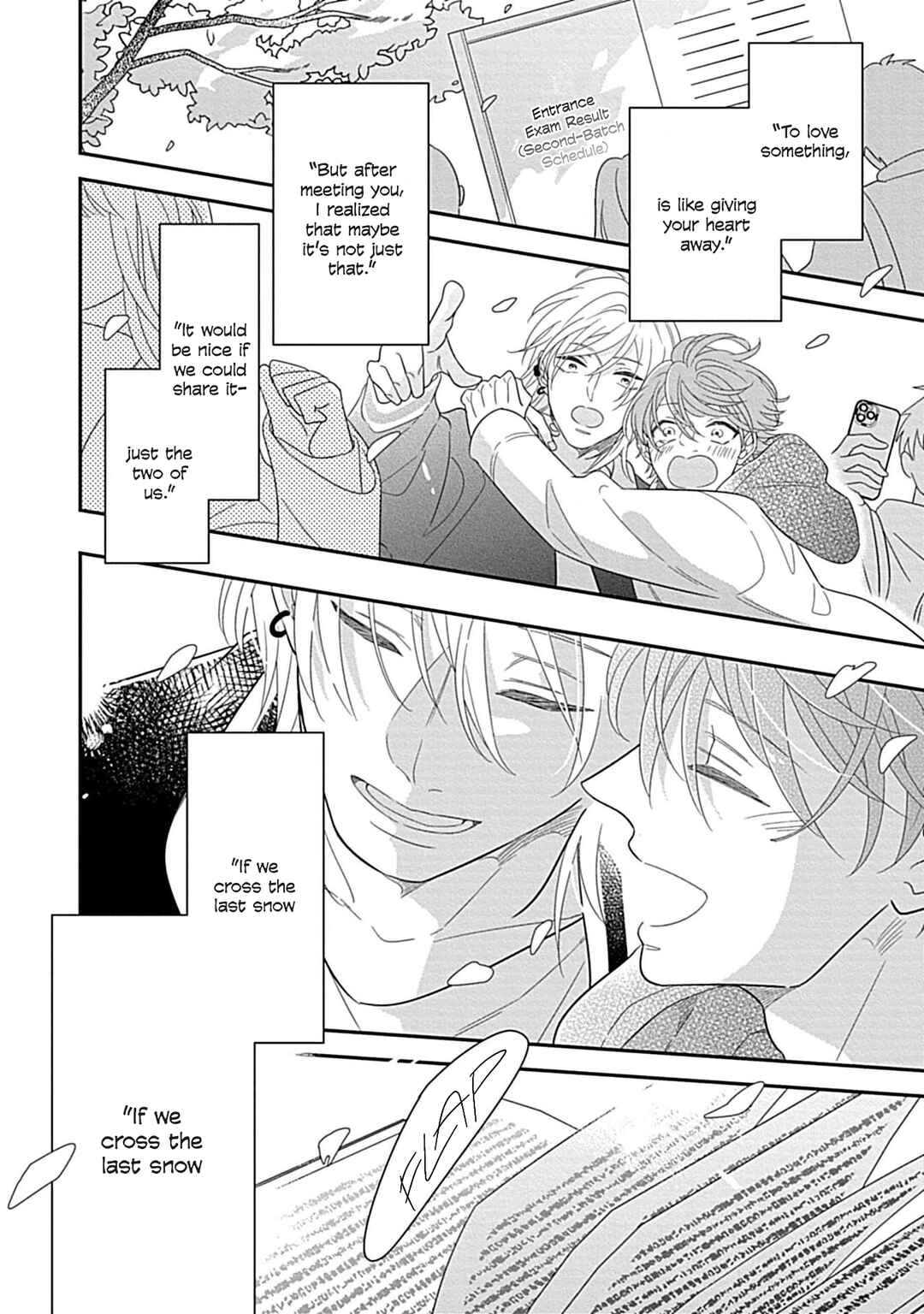 Kimi ni Furu Kotonoha wa Chapter 6 - Page 50