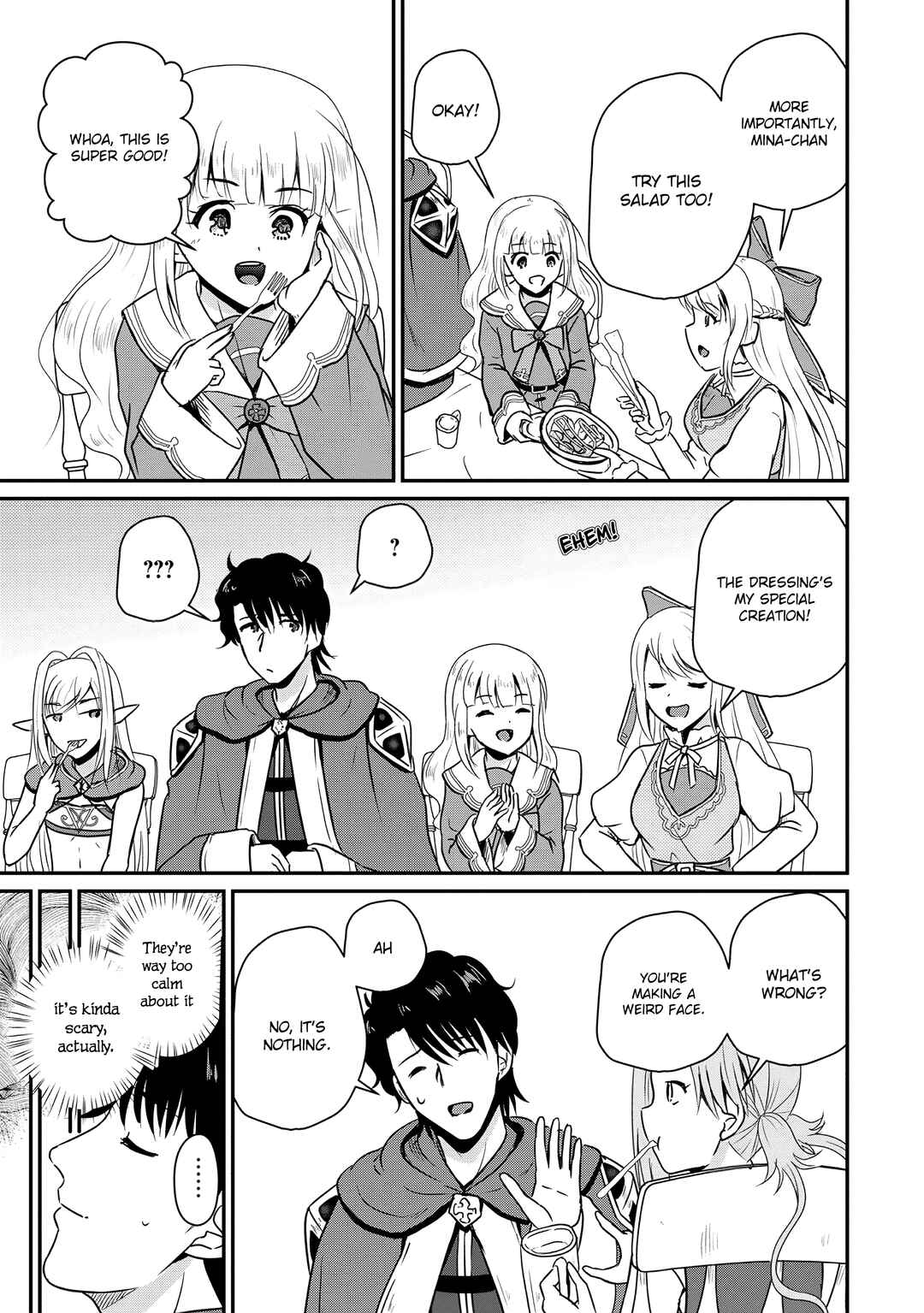 Ossan Teihen Chiyushi to Manamusume no Henkyou Life ~Chuunen Otoko ga Kaifuku Skill ni Kakusei Shite, Eiyuu e Nariagaru~ Chapter 59 - Page 3