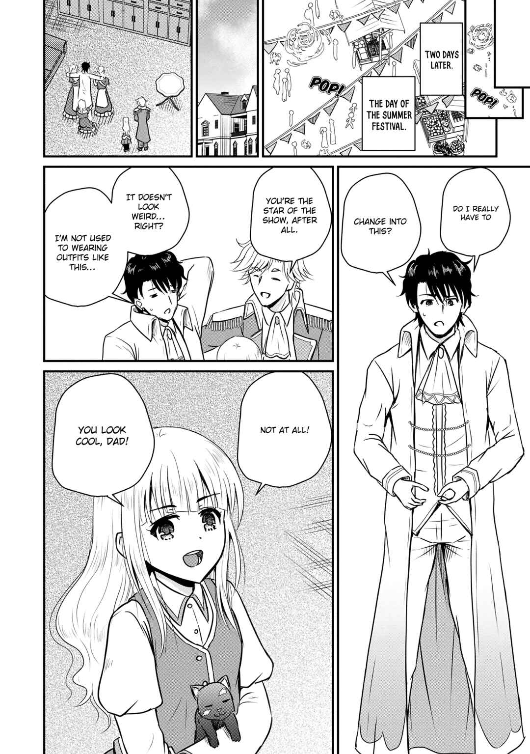 Ossan Teihen Chiyushi to Manamusume no Henkyou Life ~Chuunen Otoko ga Kaifuku Skill ni Kakusei Shite, Eiyuu e Nariagaru~ Chapter 59 - Page 4