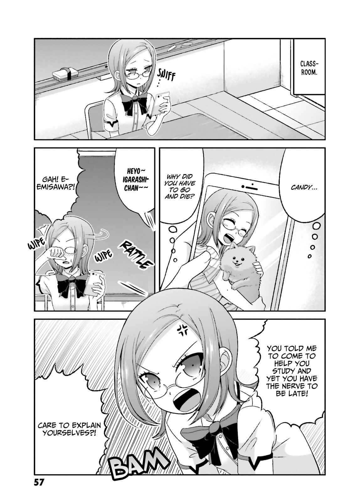 Boku no Kanojo ga Majime Sugiru Shojo Bitch na Ken Chapter 61 - Page 6