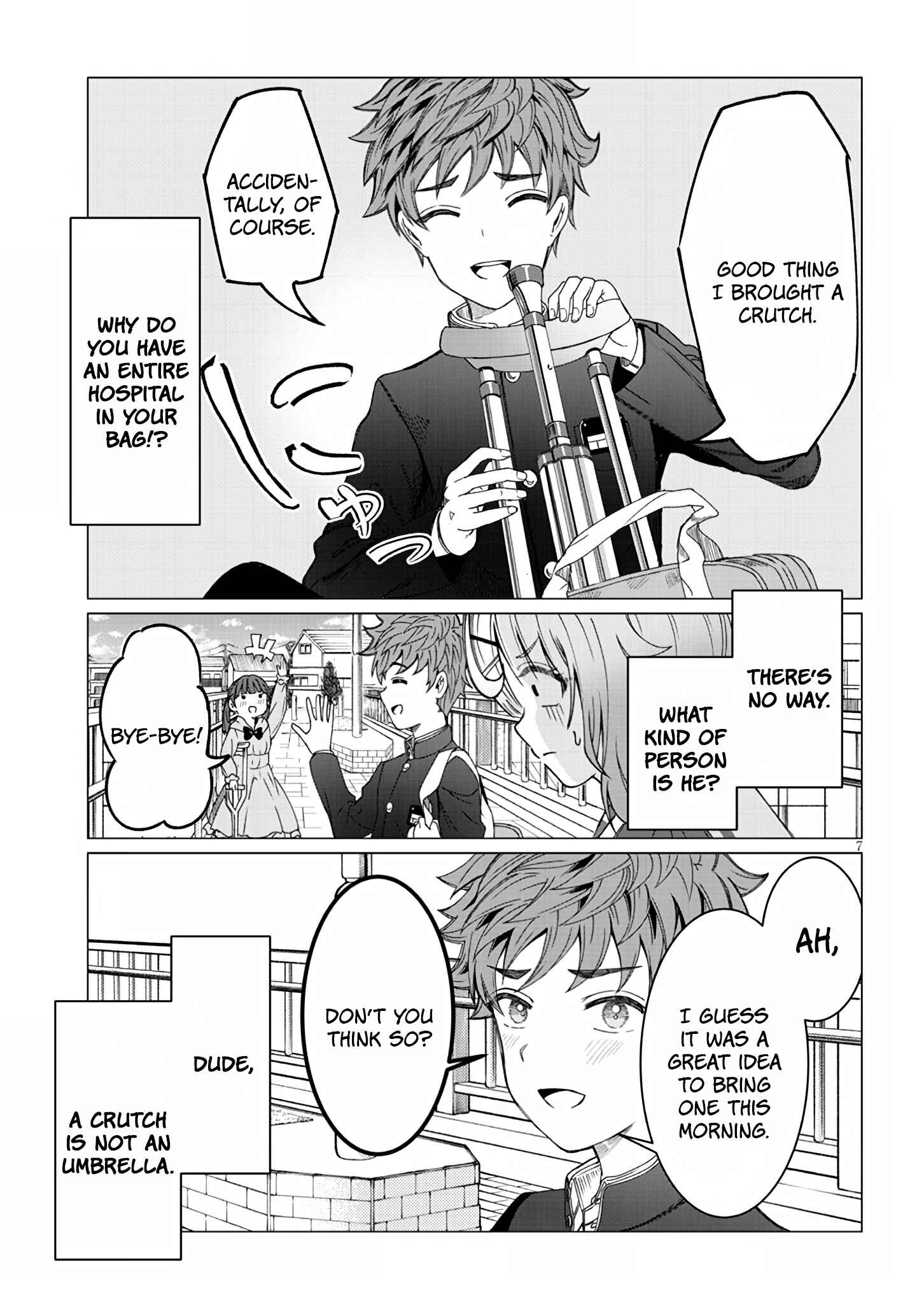 Kimi wa Yakamashi Tojite yo Kuchi wo! Chapter 3 - Page 7