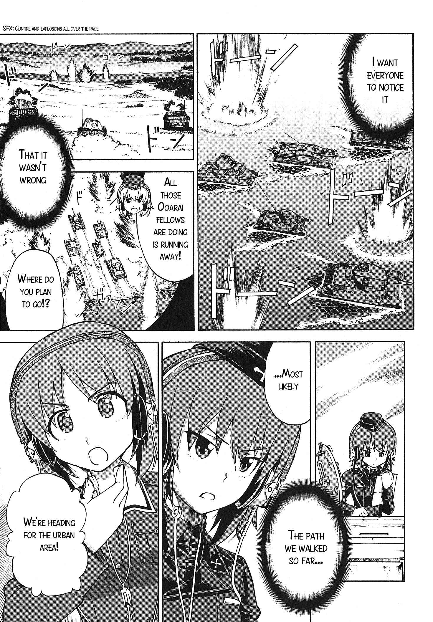 Girls und Panzer Chapter 19 - Page 17