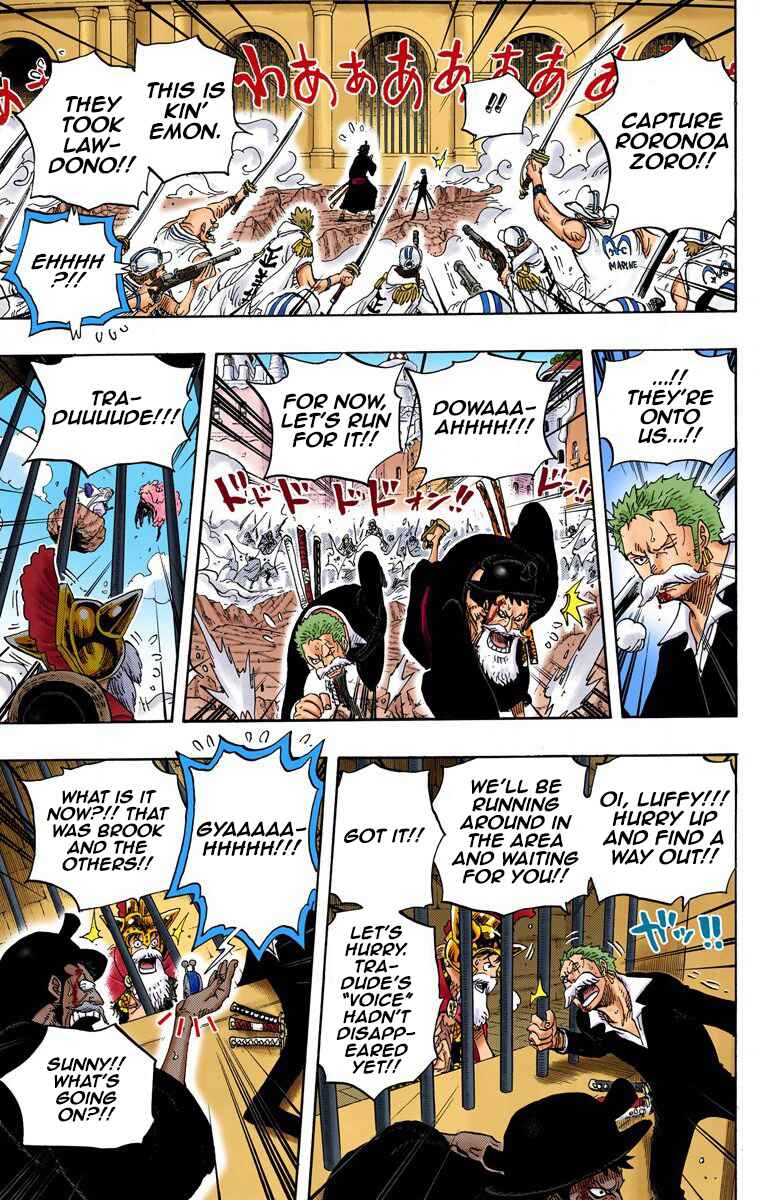 One Piece (Official Colored) Chapter 730 - Page 11