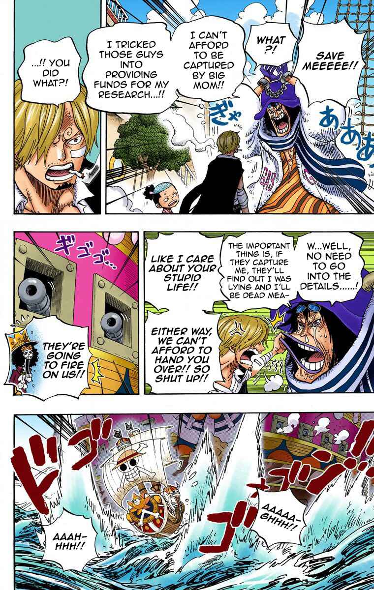 One Piece (Official Colored) Chapter 730 - Page 13