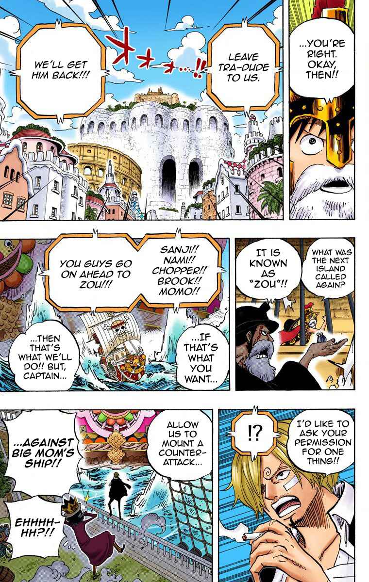 One Piece (Official Colored) Chapter 730 - Page 16