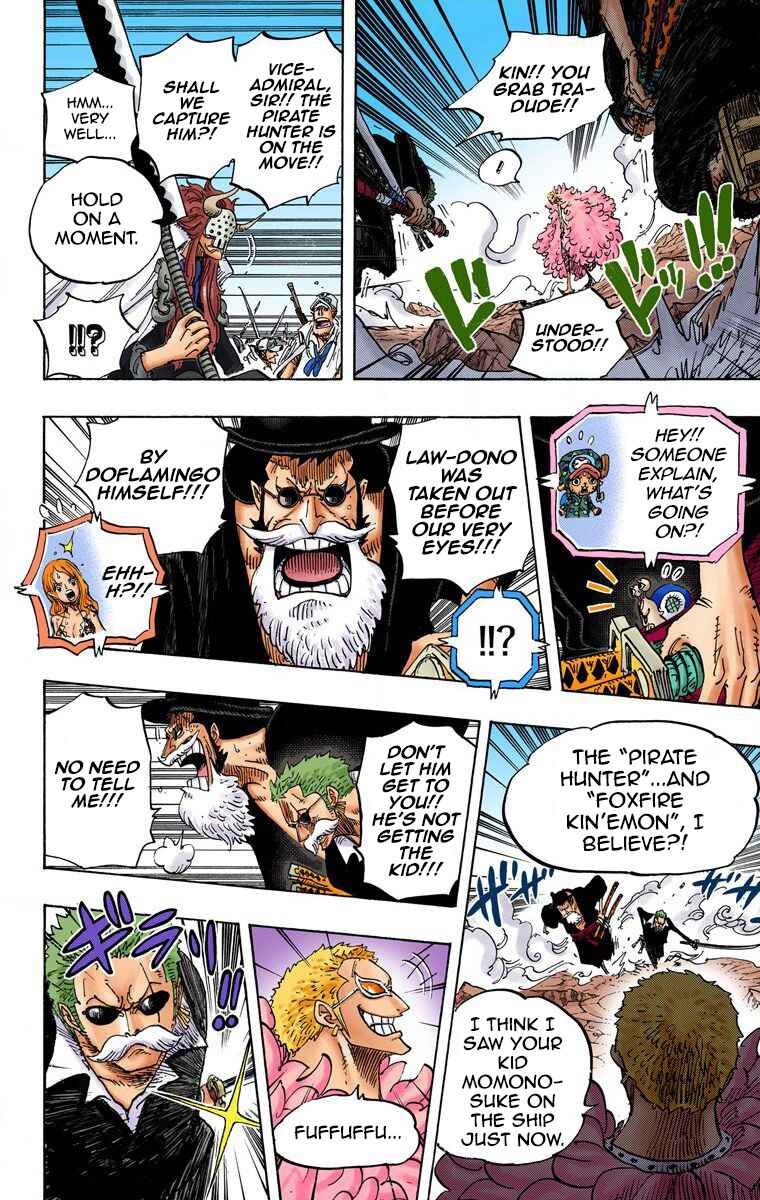 One Piece (Official Colored) Chapter 730 - Page 4