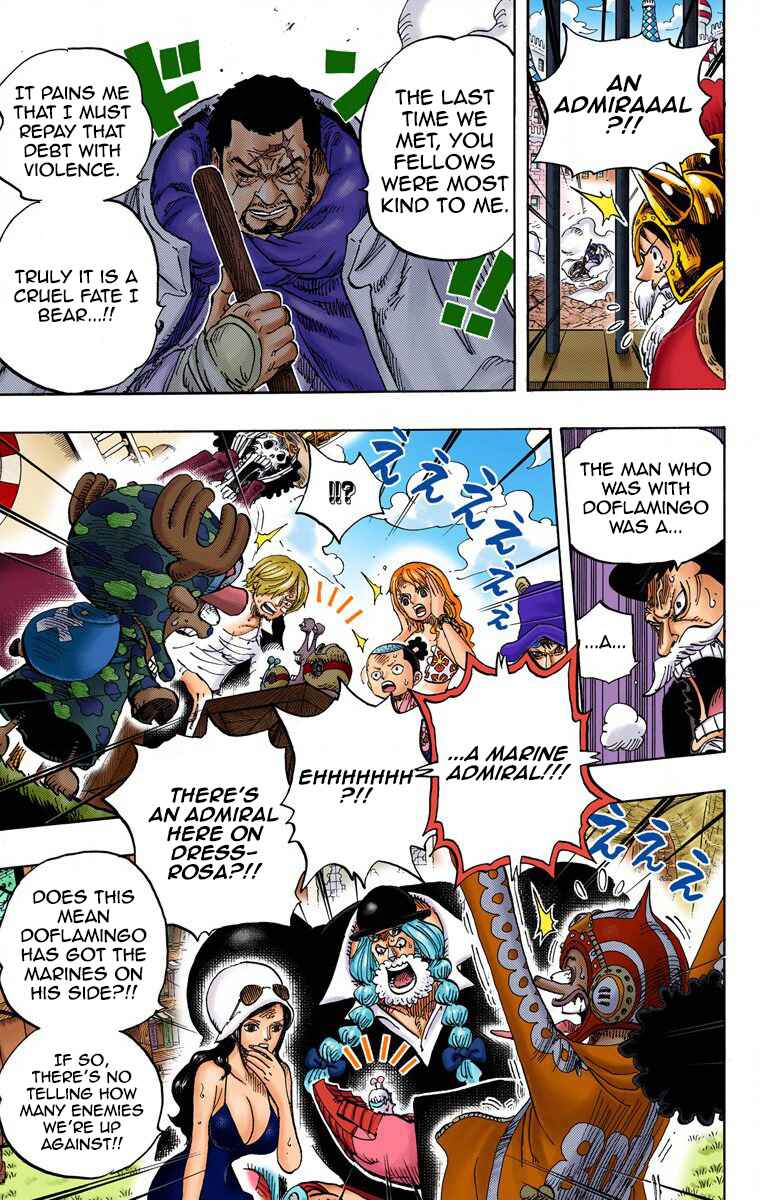 One Piece (Official Colored) Chapter 730 - Page 9