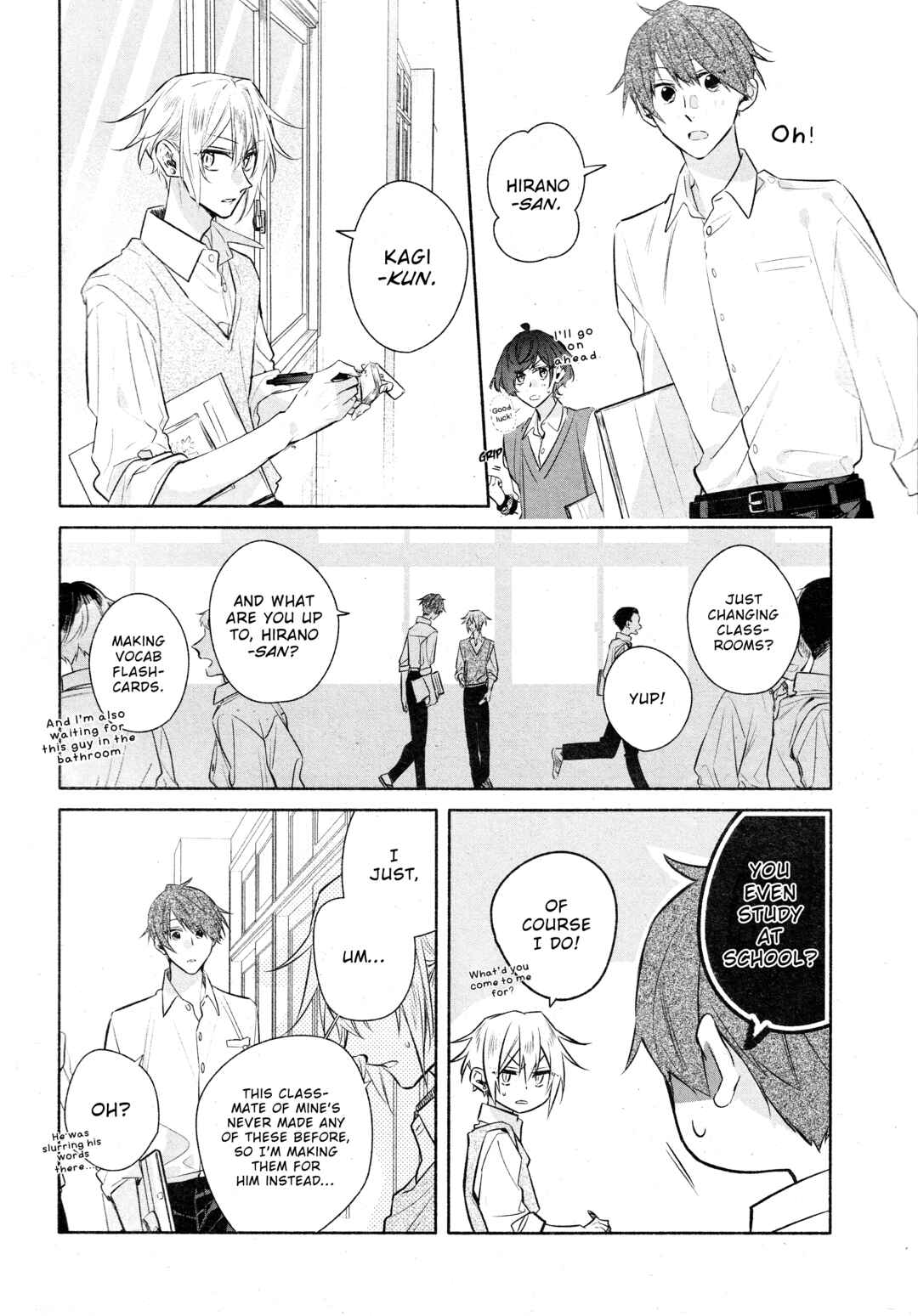Hirano to Kagiura Chapter 33a - Page 10
