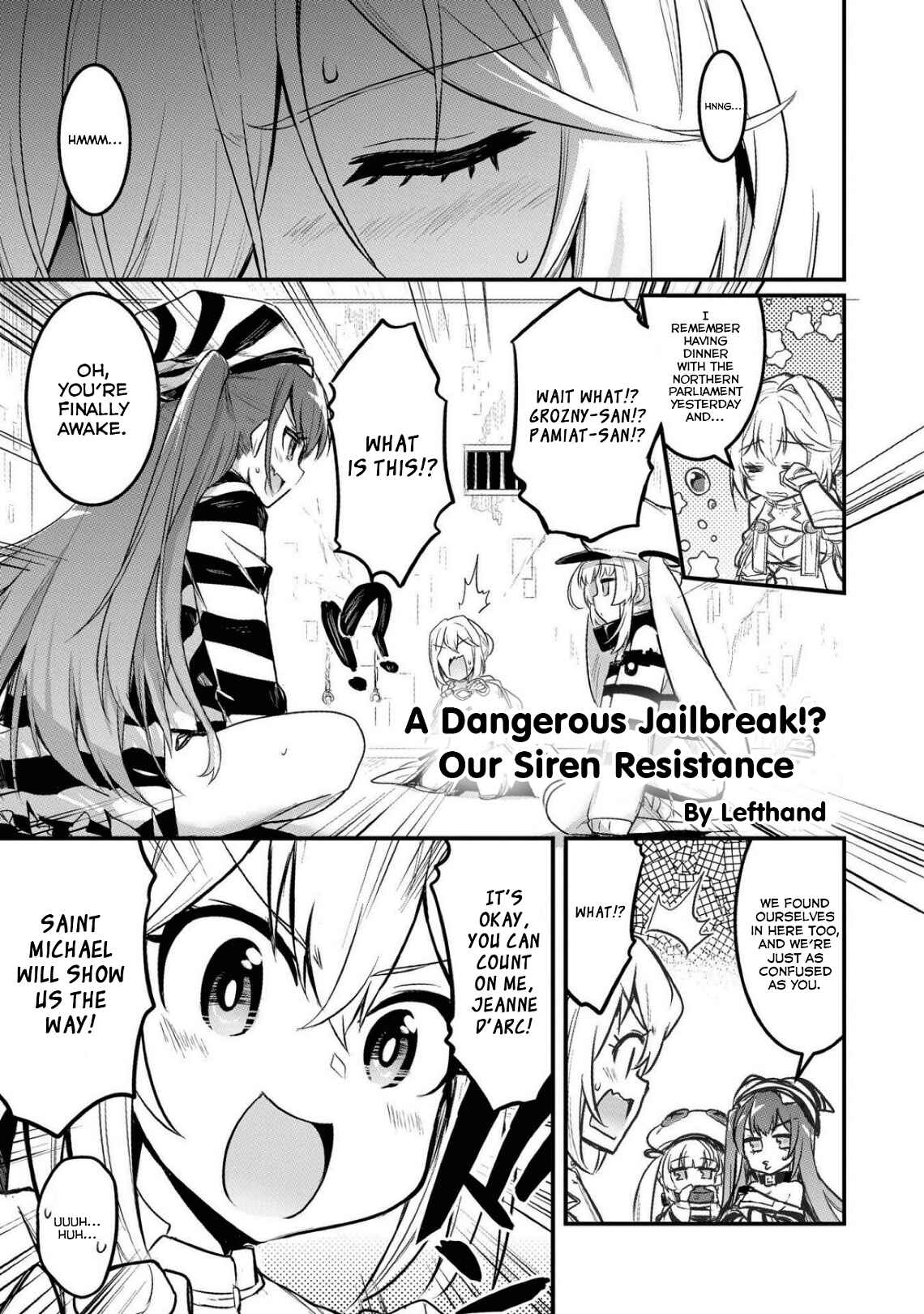 Azur Lane Comic Anthology Breaking!! Chapter 8 - Page 1